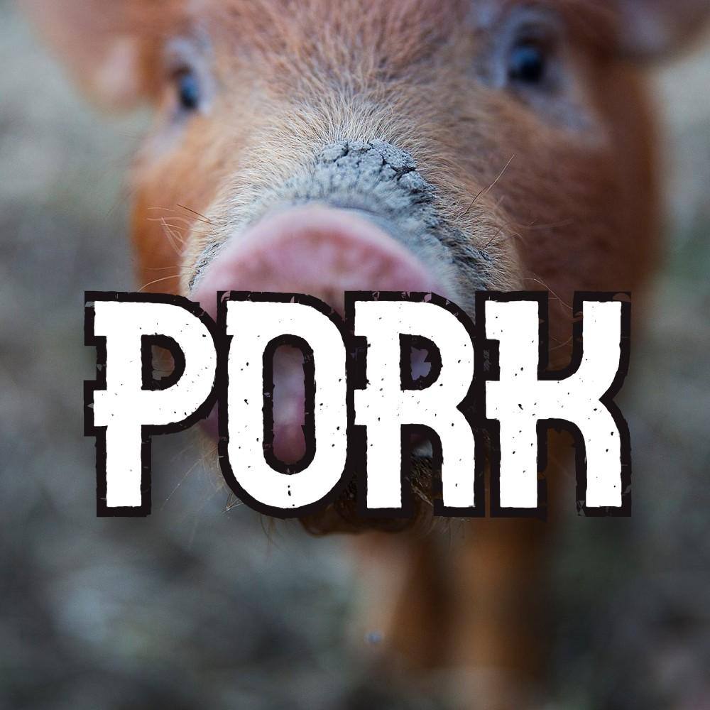 Raw Dog Food: Pork - available from Rice Road Greenhouses in Ontario, Canada