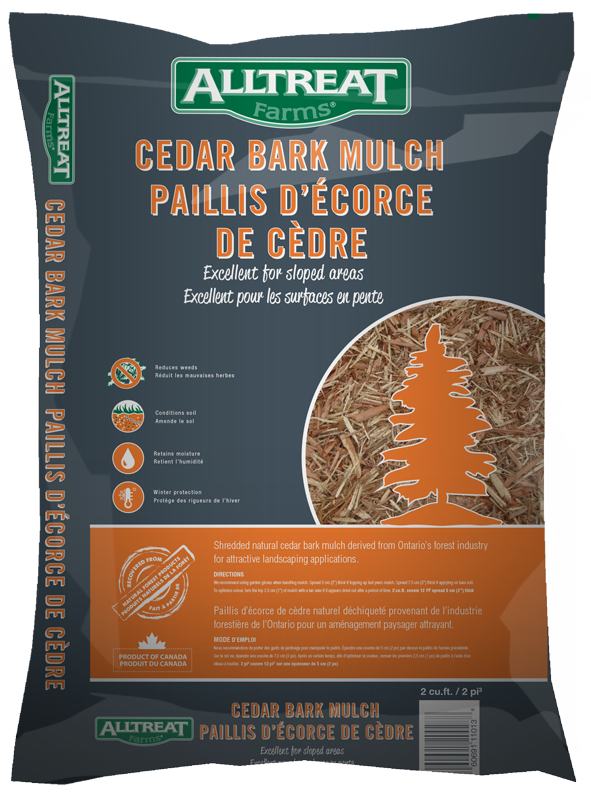 Cedar Mulch Bag 1.5CF — Rice Road Greenhouses & Garden Centre Ltd.
