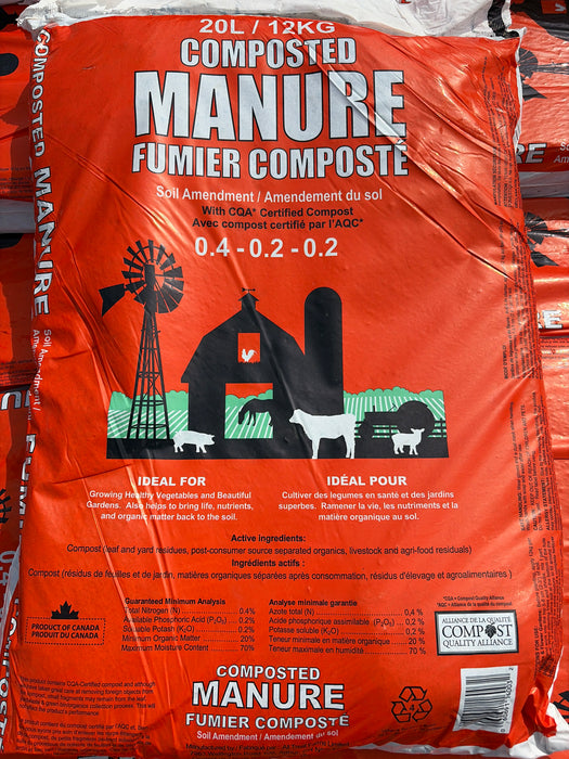 Composted Manure 20L