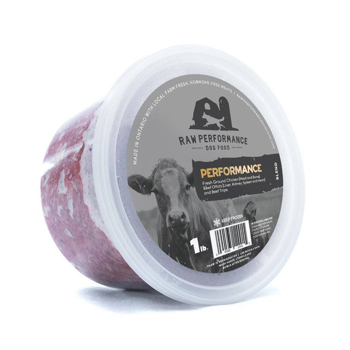 Raw Performance Blend (Chicken and Beef) - available from Rice Road Greenhouses in Ontario, Canada