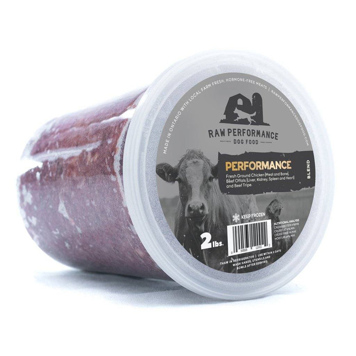 Raw Performance Blend (Chicken and Beef) - available from Rice Road Greenhouses in Ontario, Canada